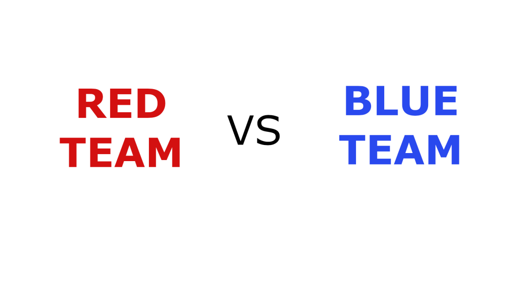 Red Team versus Blue Team
